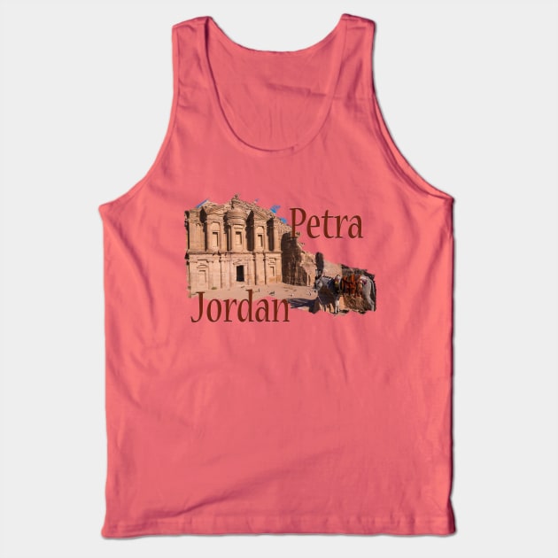 Petra, Jordan: The Monastery Tank Top by RaeTucker